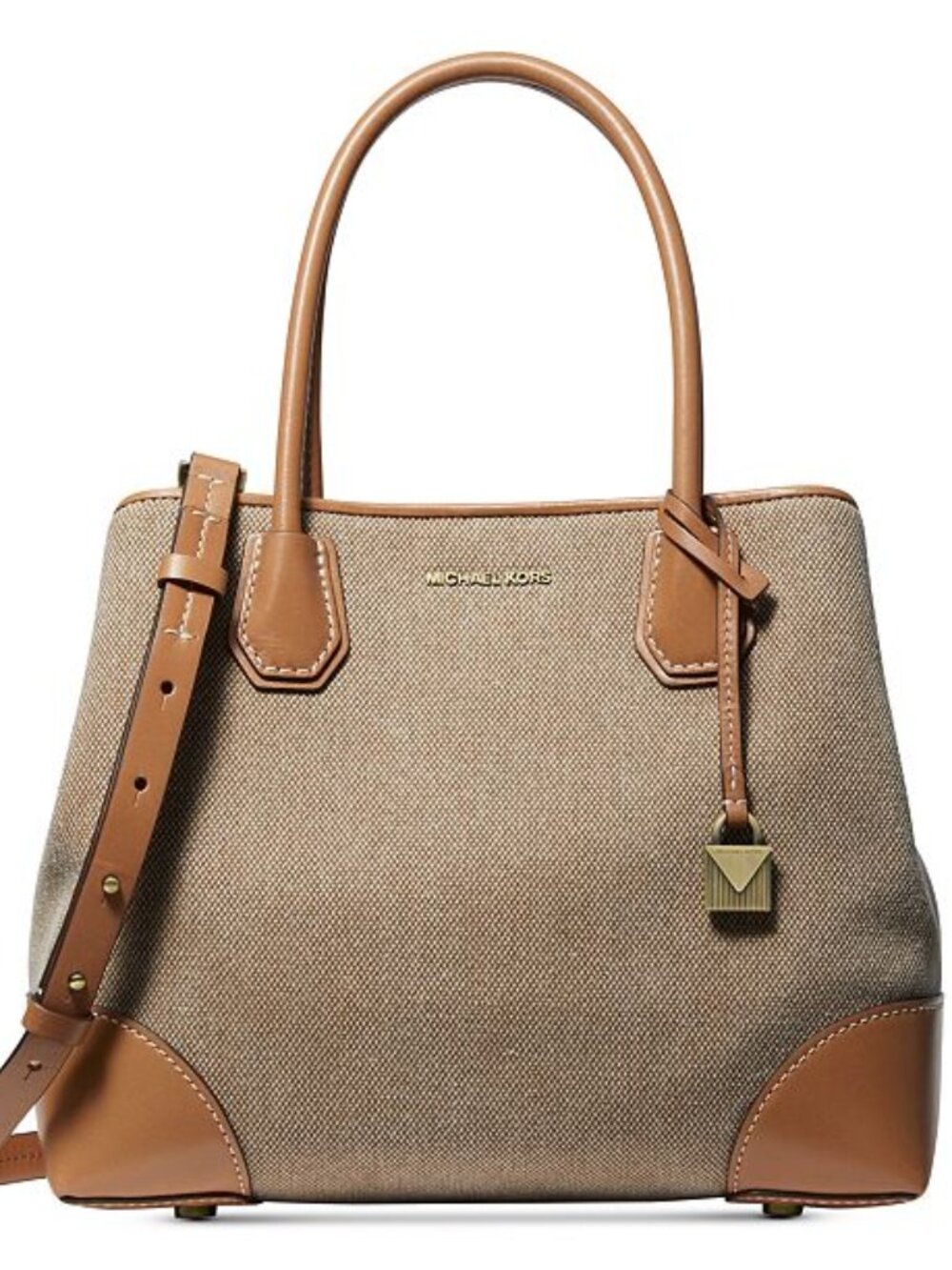 MICHAEL KORS Mercer Gallery Medium Canvas Satchel